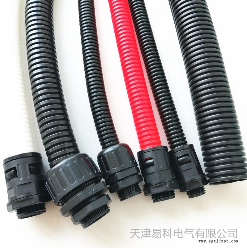 湖北荊門廠家批發尼龍軟管黑色塑料軟管 雙層雙開口尼龍軟管 質量保證