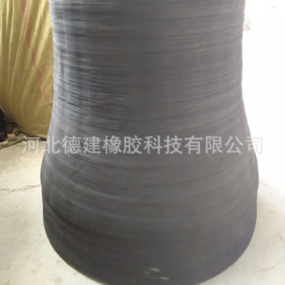 橡膠套橡膠漏斗攪拌機用各種規格橡皮筒耐磨瓷塊膠筒高耐磨彈性好