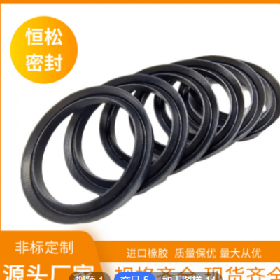 【廠家批發】V型夾布水泵水封組合密封圈v型汽車配件夾布高壓油封