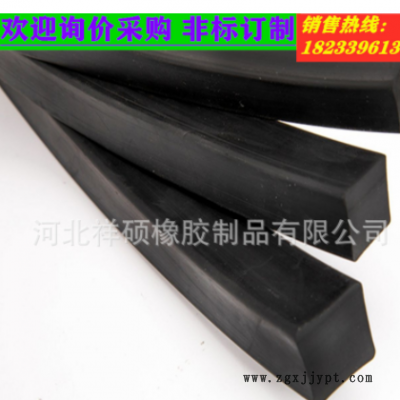 丁青耐油橡皮條三元乙丙硅膠發泡像膠條氟膠條阻燃木門條橡膠件