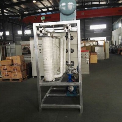 河南冠中60千瓦電磁加熱導熱油鍋爐模溫機
