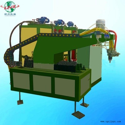 綠州機械 一維機械手聚氨酯飛盤發泡機 PU飛盤發泡設備 飛碟PU發泡機