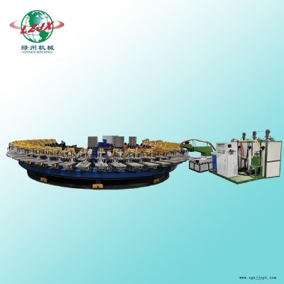 綠州鞋底發泡流水線 機械手灌注pu制鞋設備 聚氨酯制鞋機
