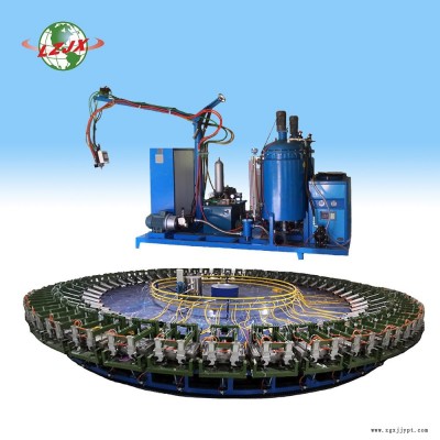 記憶枕澆注機器 PU高低壓發泡機 機械手自動灌注聚氨酯枕頭設備