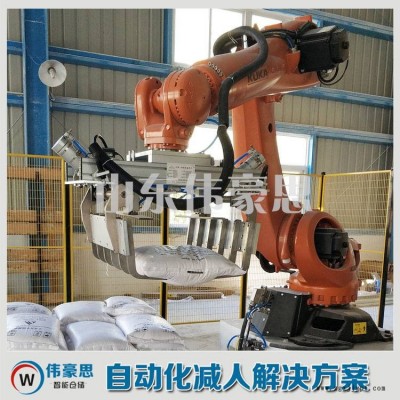45KG肥料機器人碼垛機 機械手碼垛設備功能