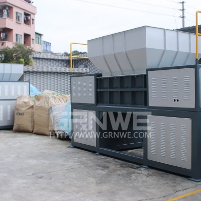 湖南廢舊噸袋雙軸撕碎機
